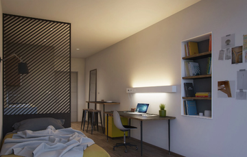 MEDIS HOME - Smart LED wall lamp with USB by Intra lighting - view 3
